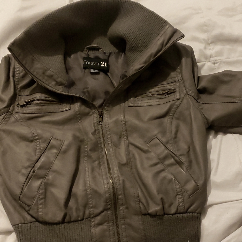 zip Plether jacket